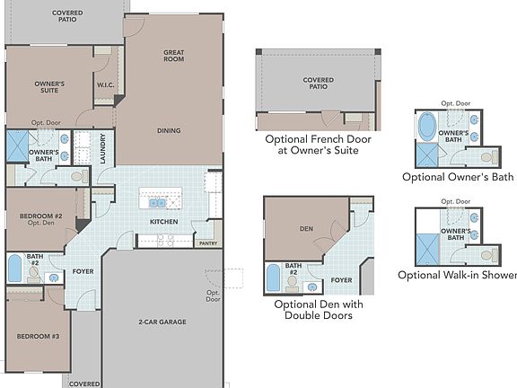 Discover elegant residential architecture with 3-bedroom, 2-bathroom design. A touch of luxury in ev