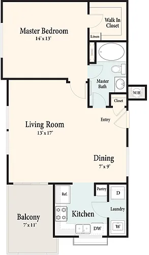 Floor plan The Alderbrook