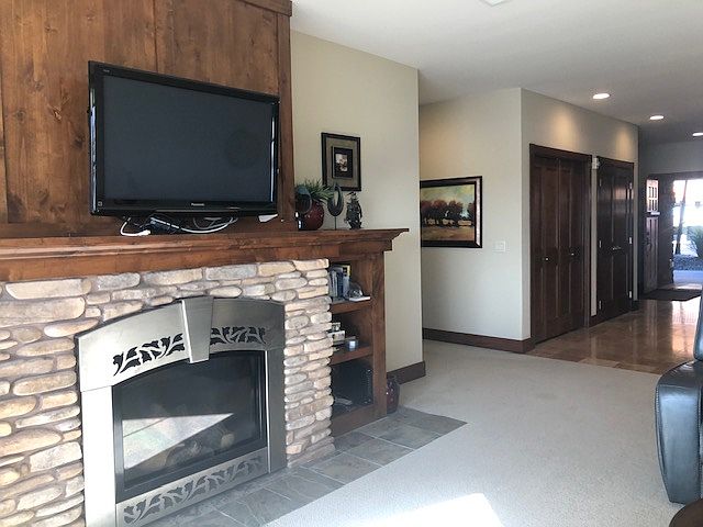 Gas fireplace