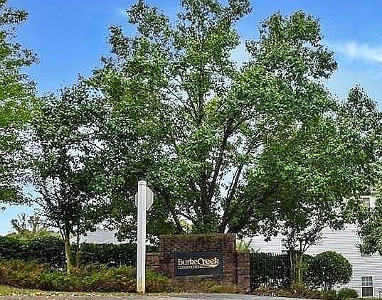 entrance to community