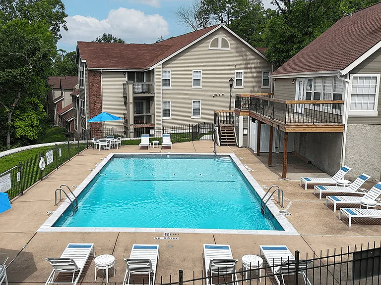Sparkling Community Pool