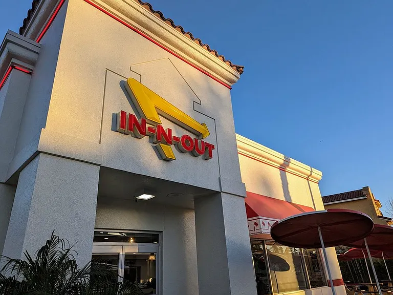 In-N-Out Burgers (.9 miles away)