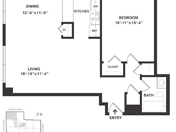 2nd image of 155 E 29th St APT 25H