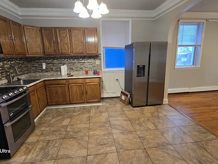 Kitchen and living room