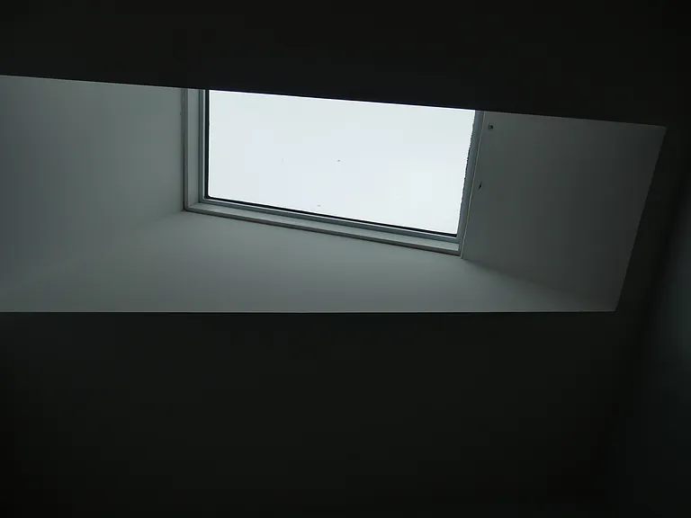 Skylight over the staircase for plenty of natural light