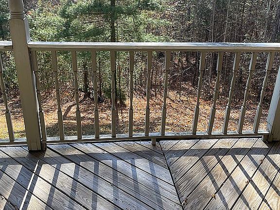 Rear Porch with private view