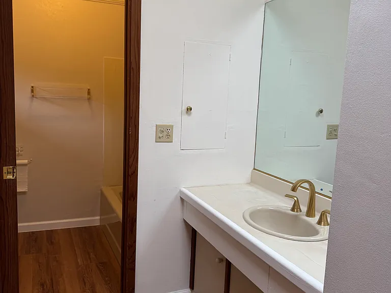Bathroom with Tub / Shower and built in Closet