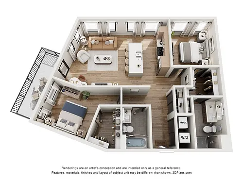 Floor plan B16