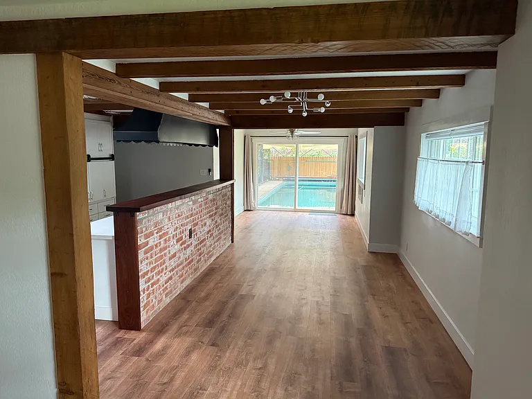 Dining Room, Family Room, & Pool