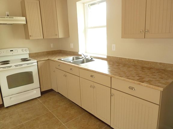 kitchen and tile floors and counter tops