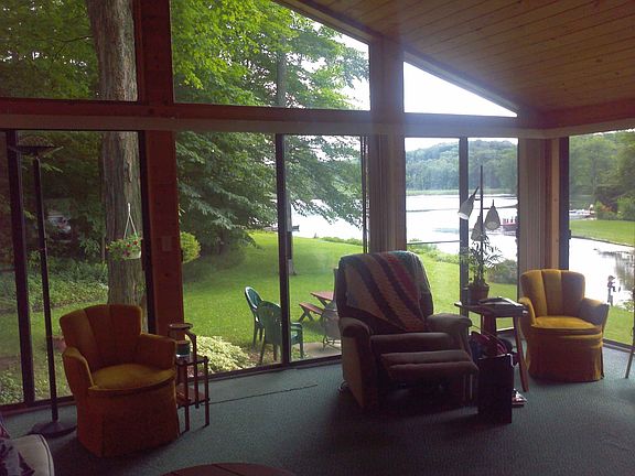 Great Room view of Lake