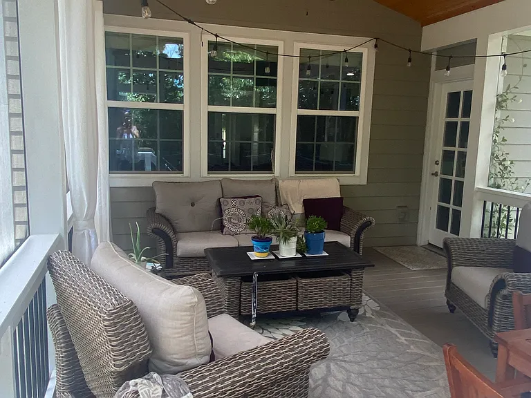 Screened-in porch