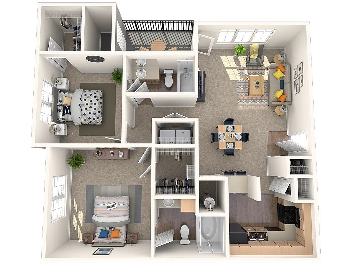 Floor plan Cambridge