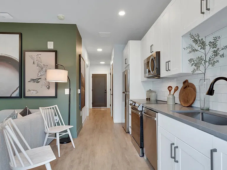 Kitchen with Stainless Steel Appliances
