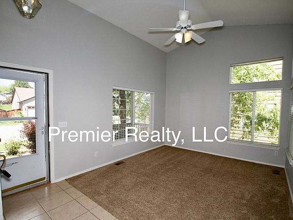 Nice vaulted room off entry for entertaining