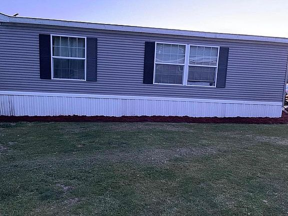 East side of house