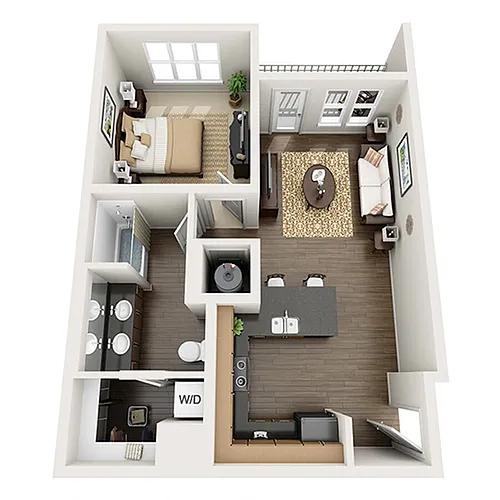 Floor plan Long`s Peak