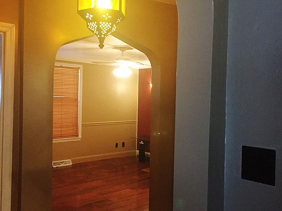 Arched hallway