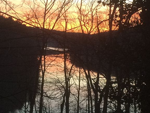 View from upstairs deck