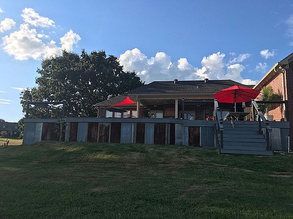 View from back yard.