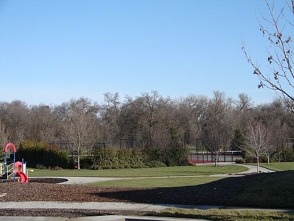 view of the play area in the front