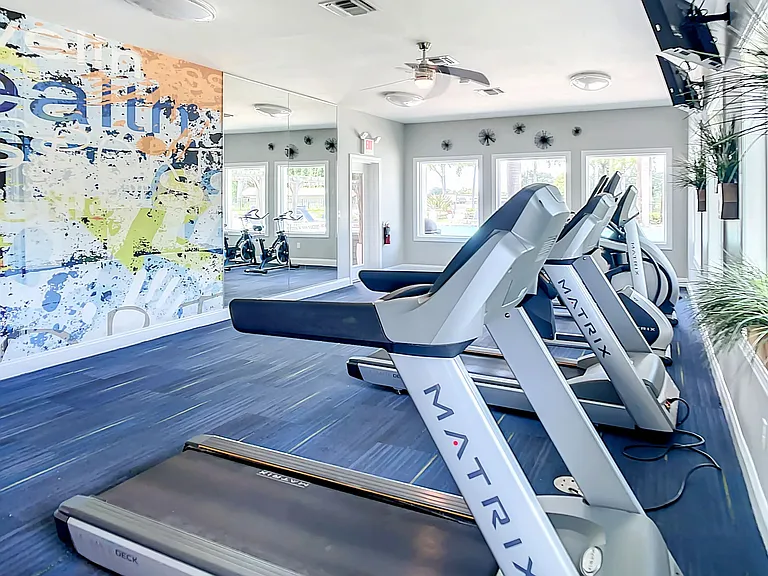 Our 24-hour fitness center awaits, equipped with top-notch cardio machines for your energizing workouts.