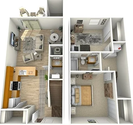 Reserve Townhomes 2 Bedroom 1.5 Bathroom Reserve Townhomes 2 Bedroom 1.5 Bathroom