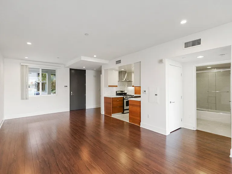 Kitchen, Dining, and Living Room Areas