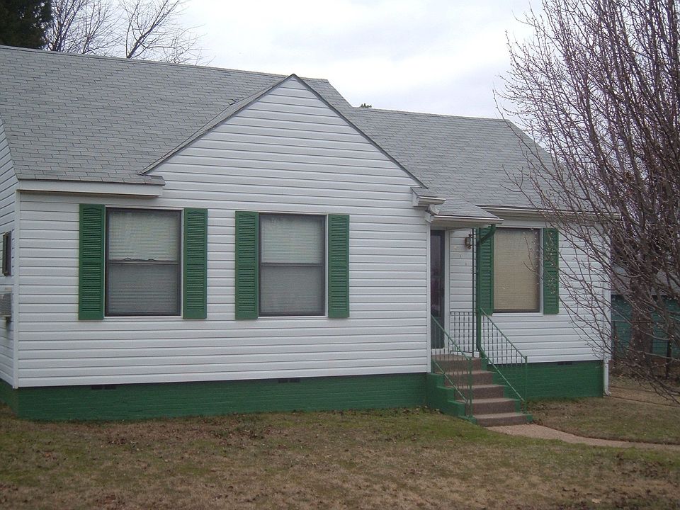 Front view of the home