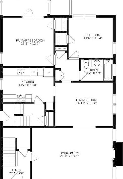 2nd image of 1437 W 35th St #1