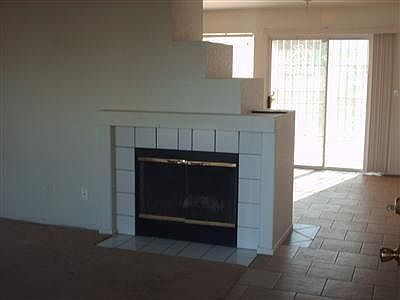 Fireplace in Living Room (sorry so dark!)