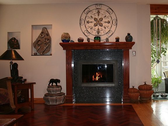 Fireplace in Living Room