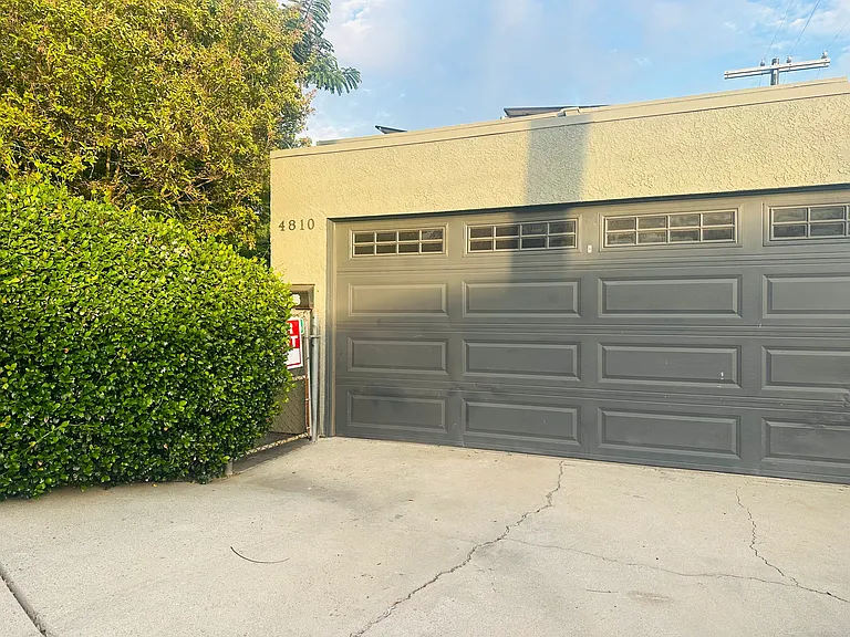 Driveway & large two car garage