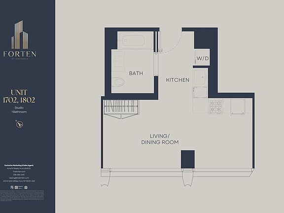 2nd image of 410 W 126th St #1802