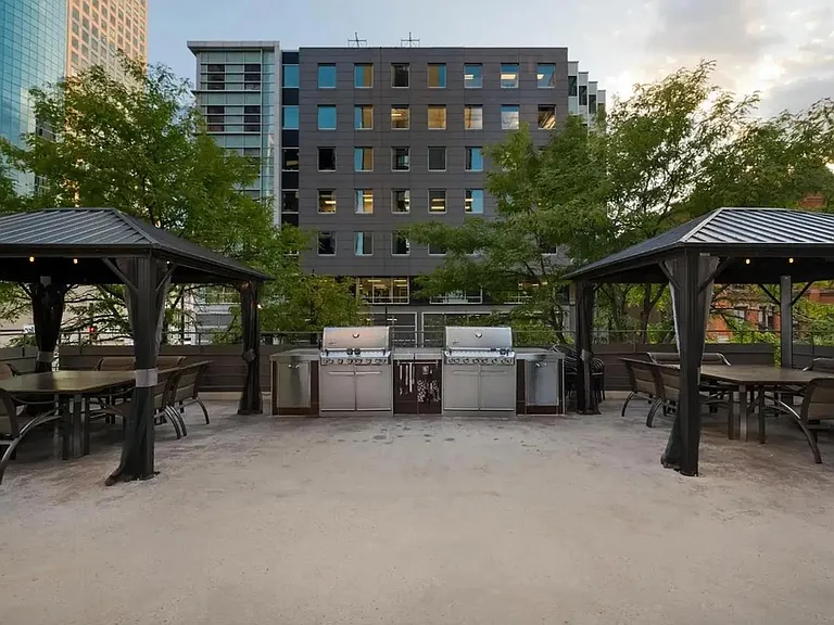 5th Floor BBQ areas