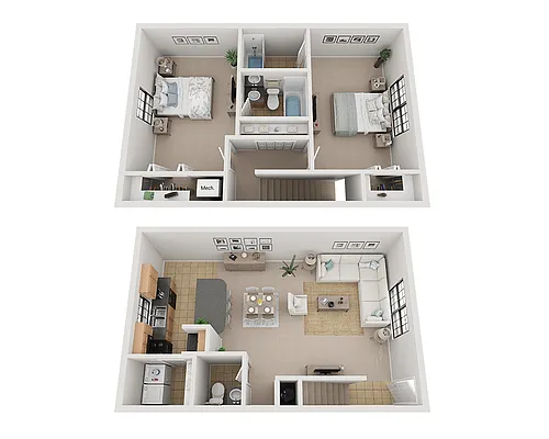 Floor plan Plan B2.5DT