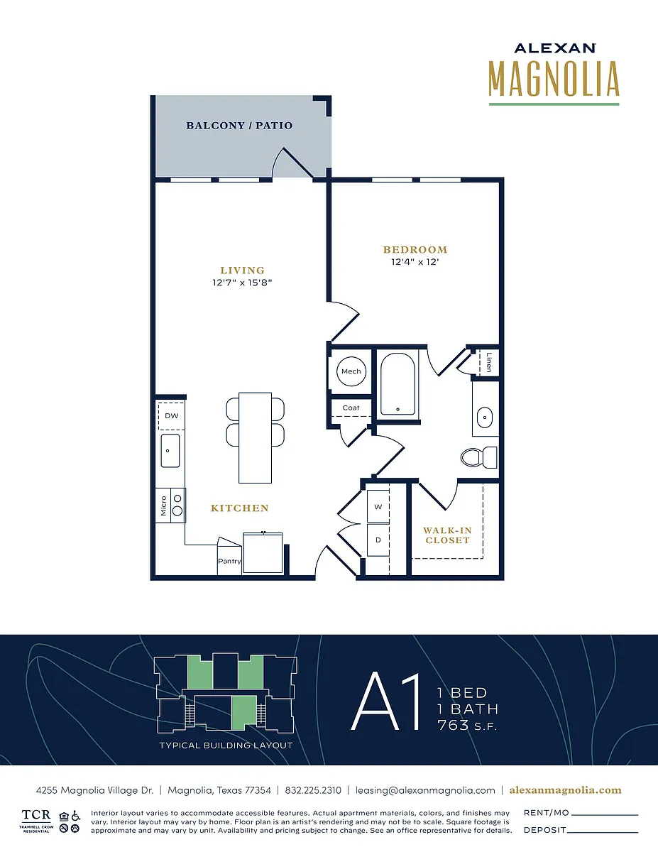 Floor plan A1