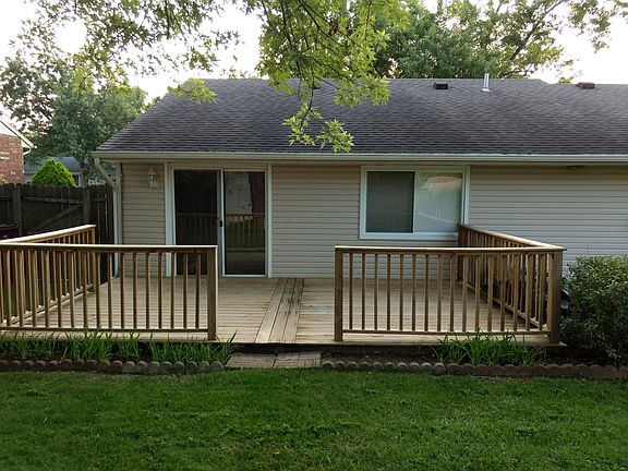 Walk out deck