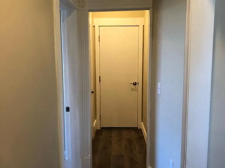 Hallway and second entry door