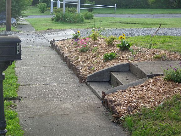 sidewalk planter