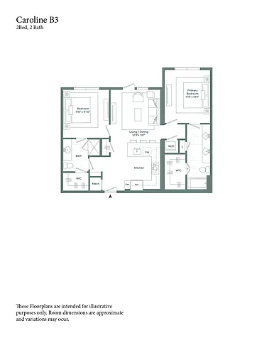 Floor plan B3PFC - B3PFC