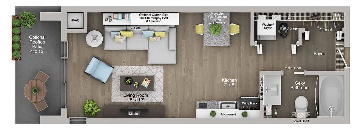 Floor plan S1d