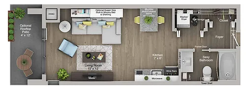 Floor plan S1d