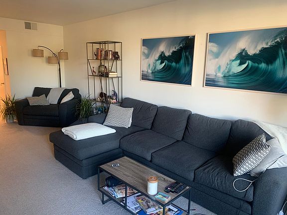 Couches in living space