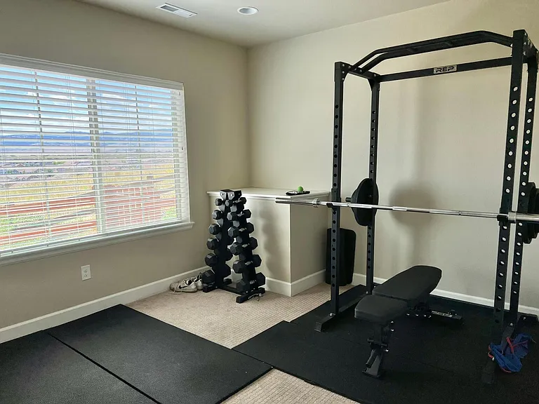 Bedroom 1 in basement