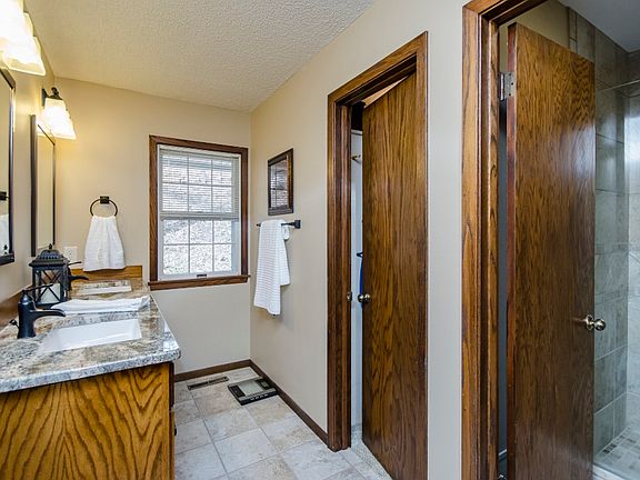 Updated master bathroom
