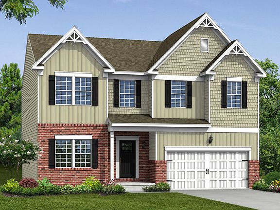 Elevation K Opt Victorian Partial Brick Front