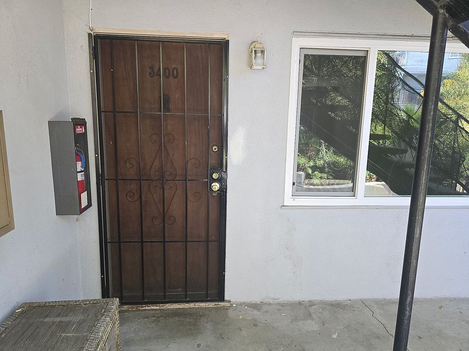 Front door to Unit