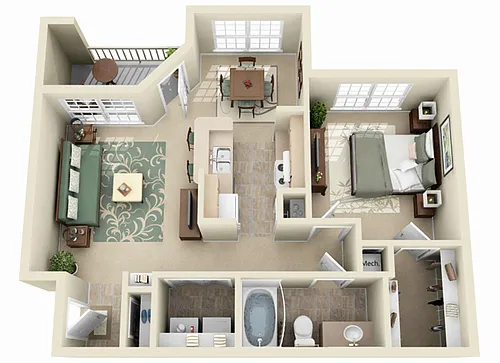Floor plan The Sycamore