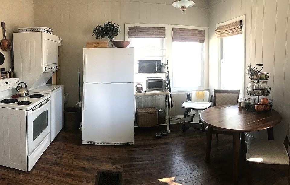 Kitchen and laundry